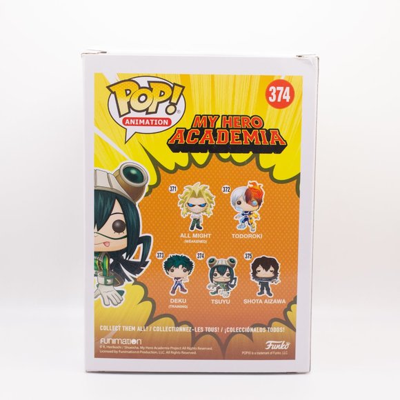 Funko Pop Vinyl MHA My Hero Academia Tsuyu "Tsu" Asui Froppy #374 (in Box) GUC - Picture 3 of 8
